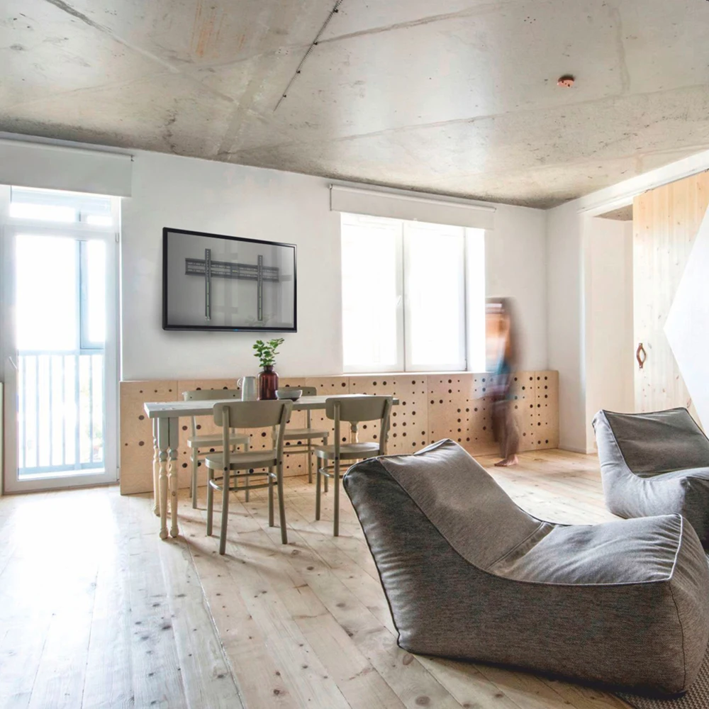 ONKRON кронштейн для телевизора 43&quot 85&quot фиксированный чёрный FM3|Кронштейны ТВ| |