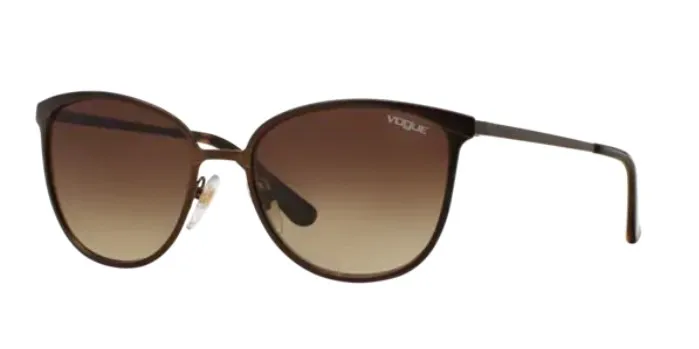 Vogue 4002 S 934S13 55 Woman Sunglasses, Brown Frame, Brown Gradient Lenses, High Quality  Vision, Desing Sunglasses 2021