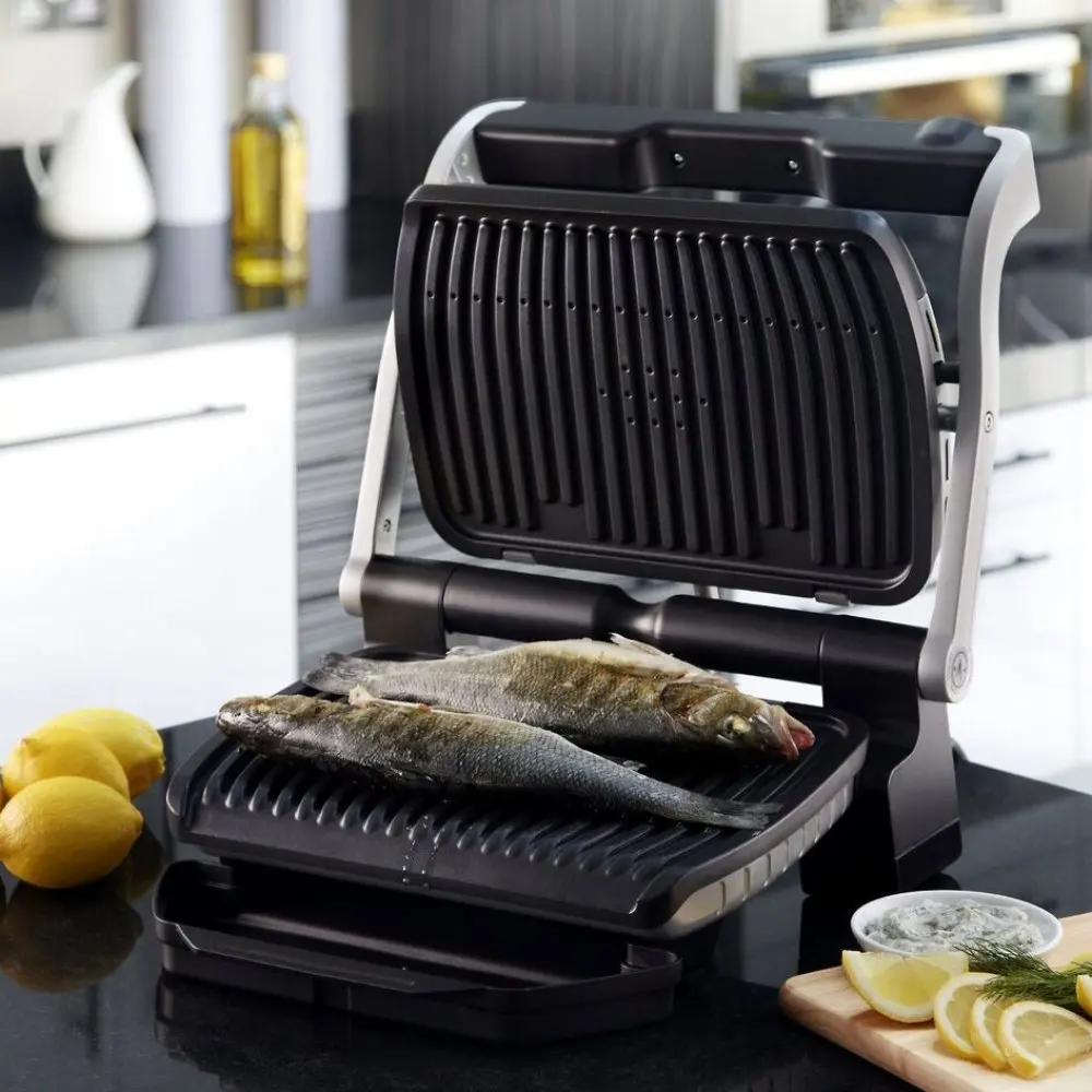 Гриль электрический Tefal GC712D34 OptiGrill|Электрические грили и сковороды| |