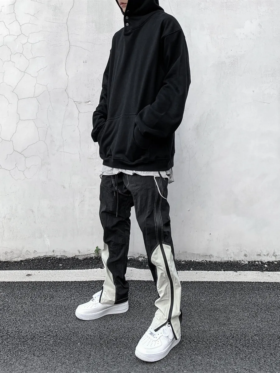 High Street Harajuku Pants Streetwear Trousers for Men Japanese Kanye Men's Fashion Hip Hop Luxury Clothing | Мужская одежда