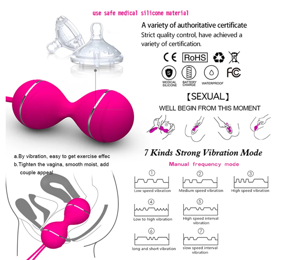 Беспроводная вагинальная игрушка для женщин|Вибраторы и вибромассажёры| |