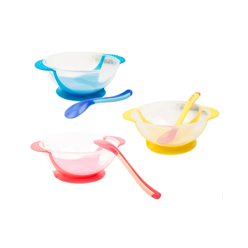 Набор чашек для детей тренировочная миска ложка столовый сервиз обучающая с