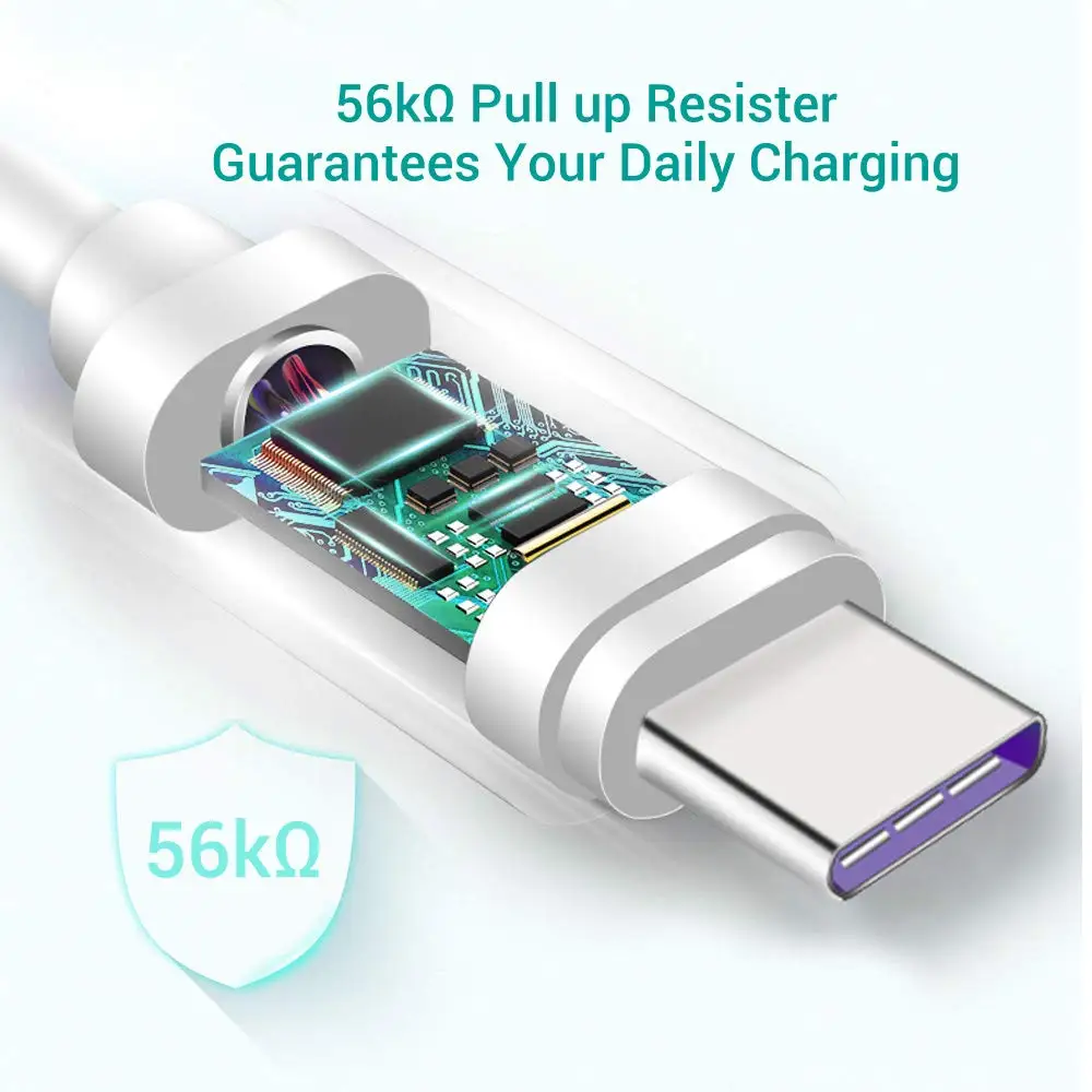 1M 1 5 M 2M 3M Usb кабель с 5A для зарядки Type C совместим зарядными устройствами xiaomi Huawei