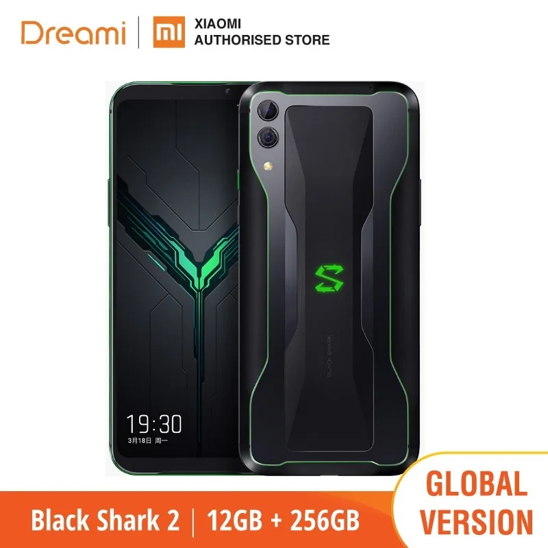 Европейский Xiaomi Black Shark 2 256GB Rom 12GB Ram Игровой телефон (абсолютно новая/запечатанная)