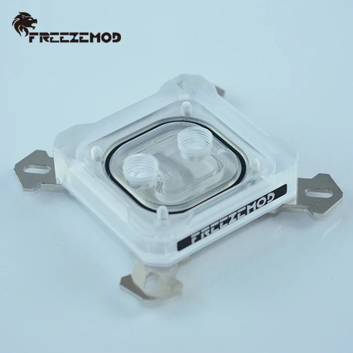FREEZEMOD компьютер ЦП водяного охлаждения блок для INTEL LGA 1151 115X2011 5V 3pin RGB светильник медная пластина основания. INTEL-PK5E