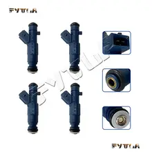 Топливный инжектор 4x0280156263 для Chery Flauta Com Bico Injetor Face 1 3 16v Flex 2010 Em