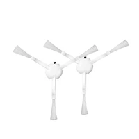 white 3 arm side brush accessories for xiaomi mijia 1c stytj01zhm mi robot vacuum cleaner spare parts flexible