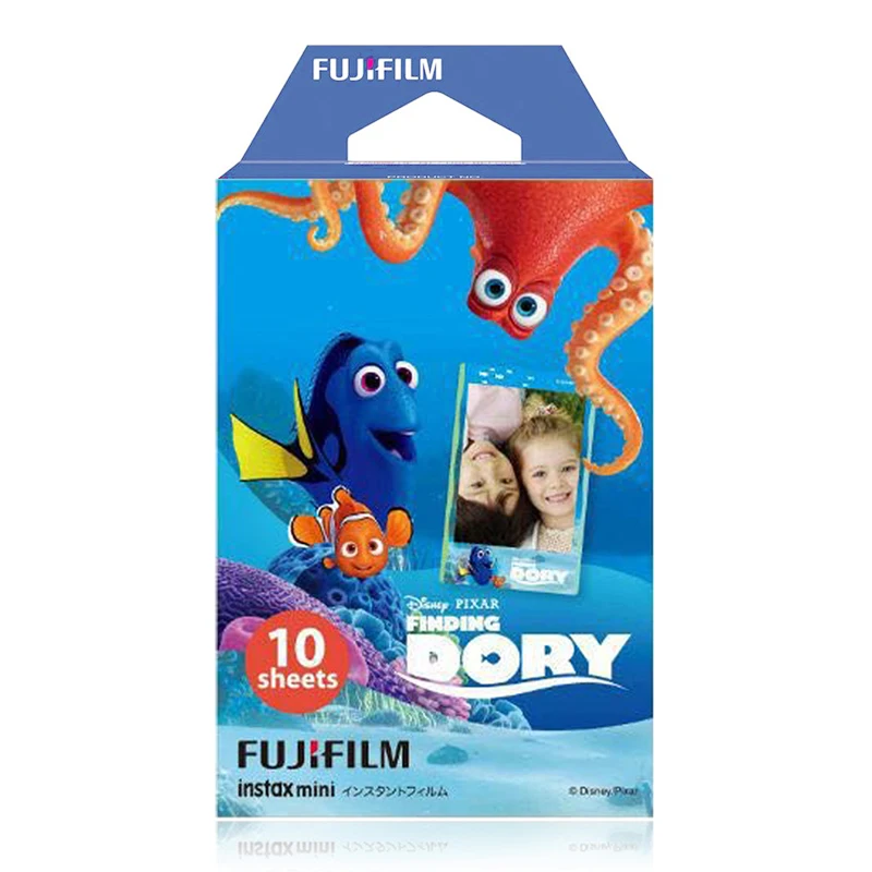 Fujifilm Instax Mini Finding Dory Instant 10 пленка для Fuji Mini 7s 8 8+ 9 25 50s 70 90 300 SP-1 2 принтера