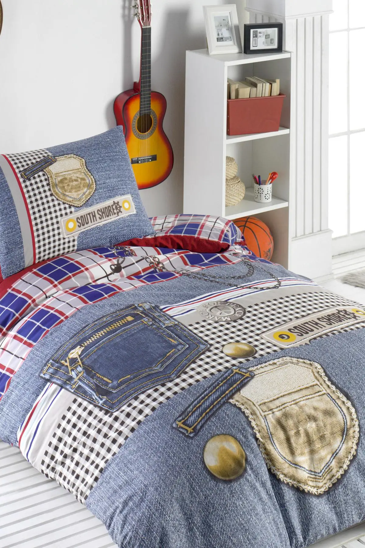 Комплект постельного белья Простыня из 100% хлопка | роскошный комплект Ranforce 3