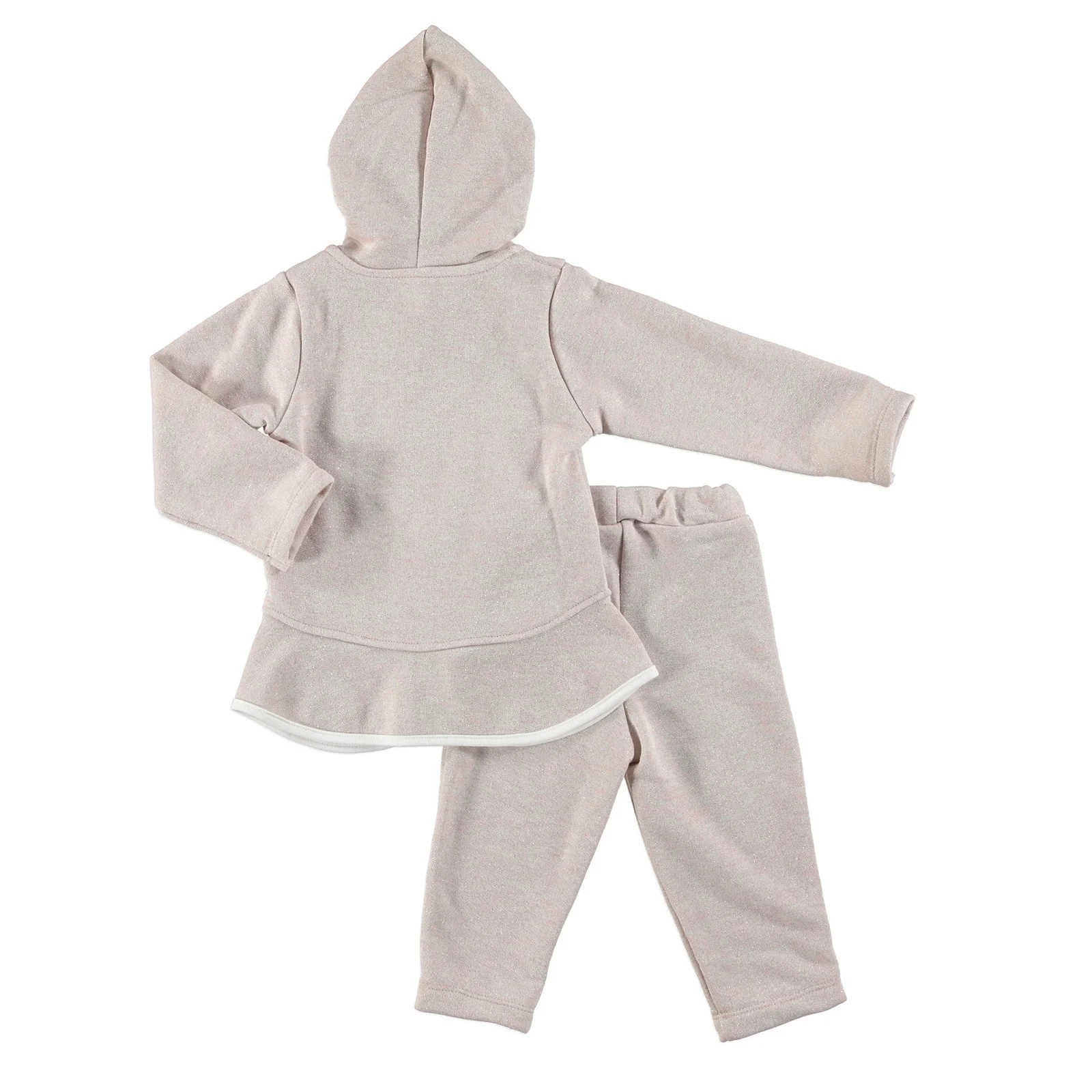 Ebebek BabyZ/Детская толстовка на молнии с капюшоном брюками комплект из 2 предметов |
