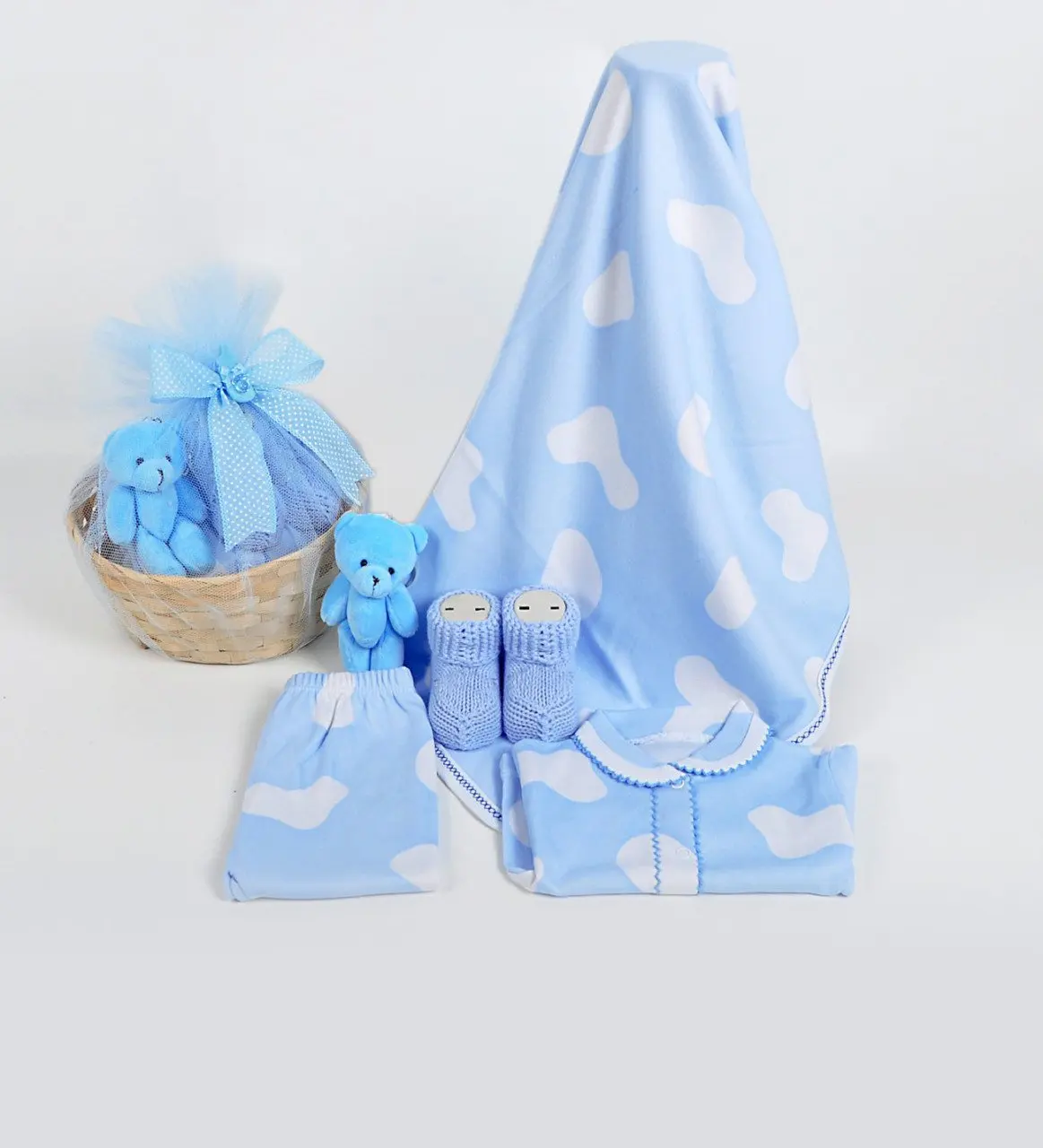 

Welcome Baby Boy Gift-1 Blue New Latkes Design Happiness Gift Quality Güveniilr Blue Sweet