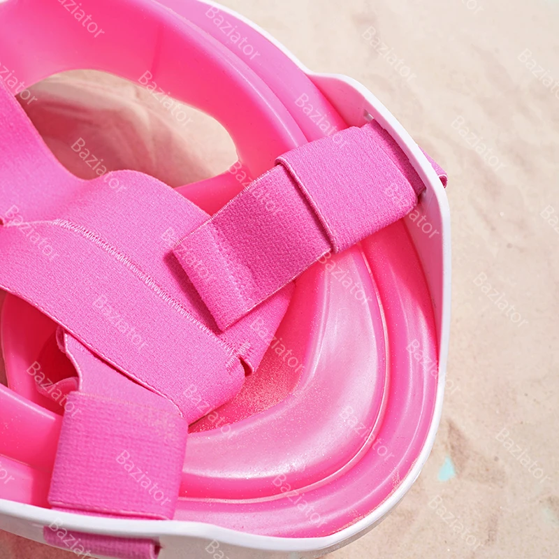 Полнолицевая маска для плавания и подводного снорклинга дайвинга Free Breath 3Д с