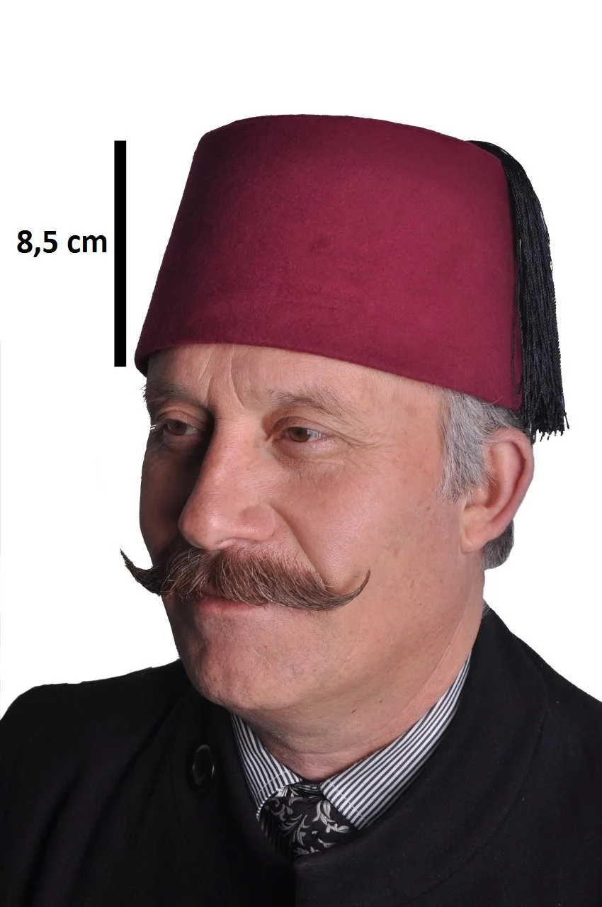 Красная фетровая шляпа FEZ Tommy Cooper турецкие Фес черные кисточки унисекс необычная