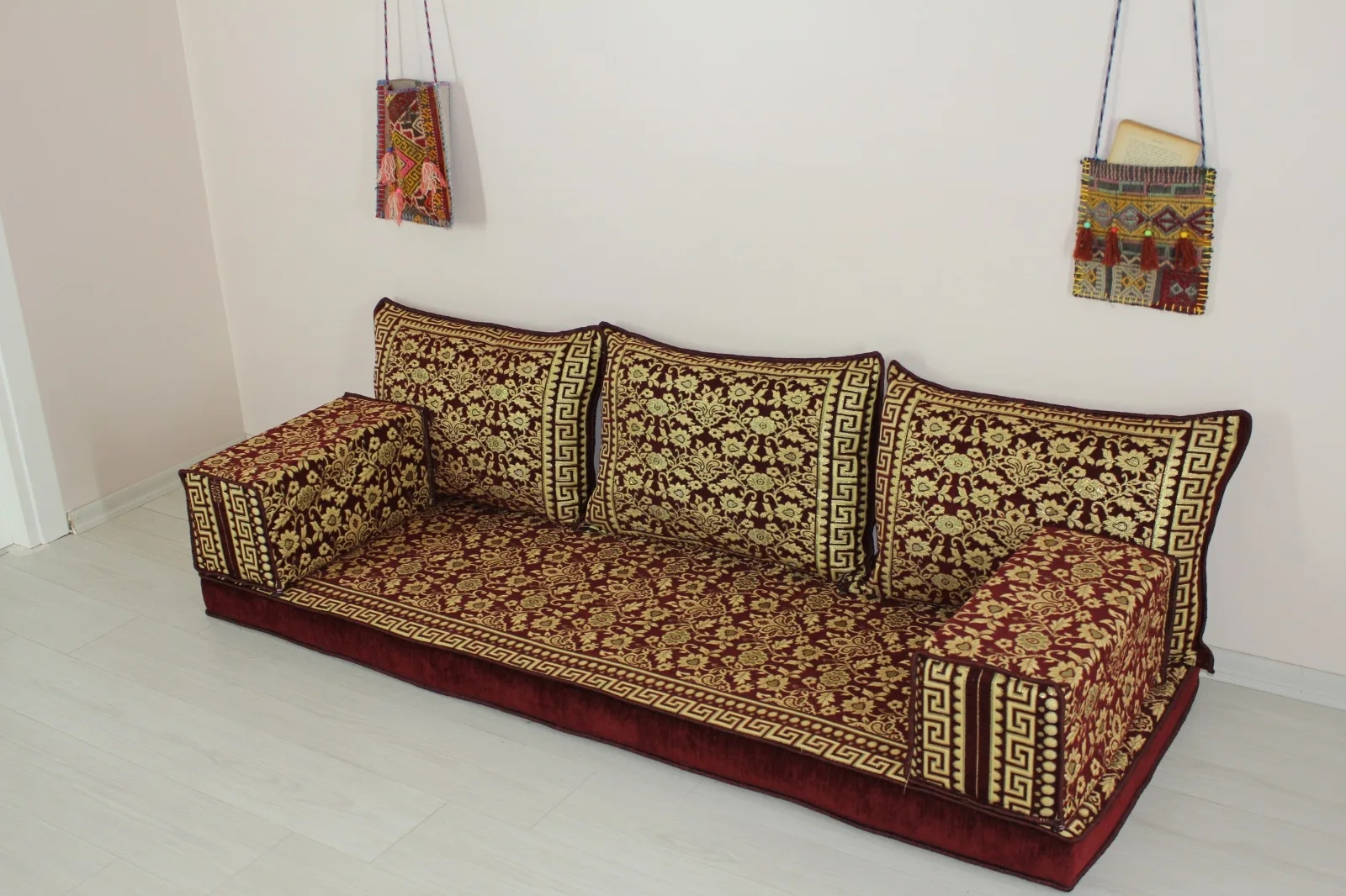 Арабский Меджлис набор сидений для пола традиционный дизайн оттоманка коврик