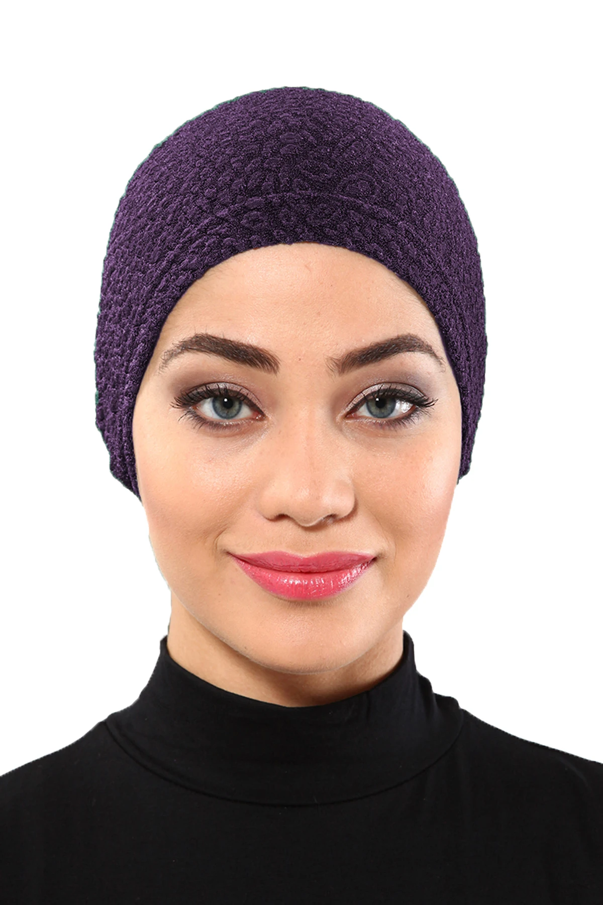 

2022 New Fashion Brocade Inner Ready Made Turban Hijab Bonnet Scarf Women Beret Muslim Chemo Ramadan Abaya Veil Instant Jilbab Cancer Cap All Season Pearl Bead Custom Design