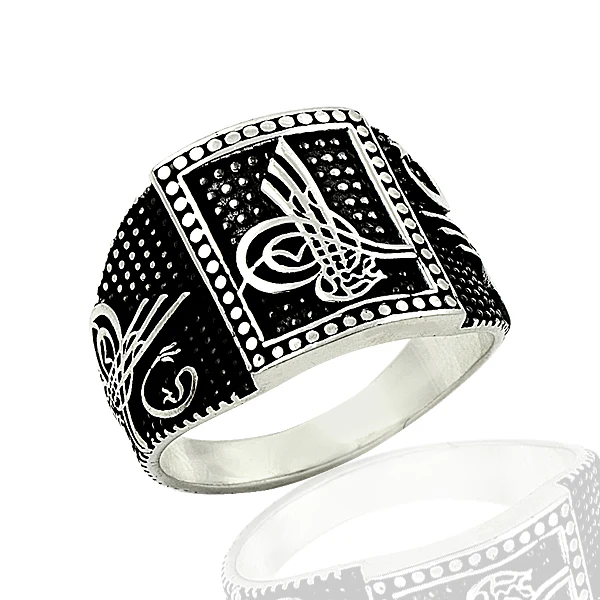

925 Silver Resurrection Ertugrul and Kayi Rings for Men