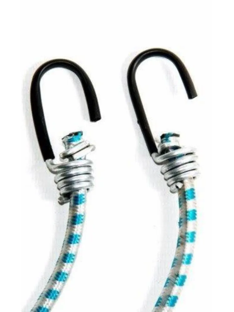 

Kit C/ 10 Trad rubber bands. 1,5m with Iron hooks-Stretch, Spider