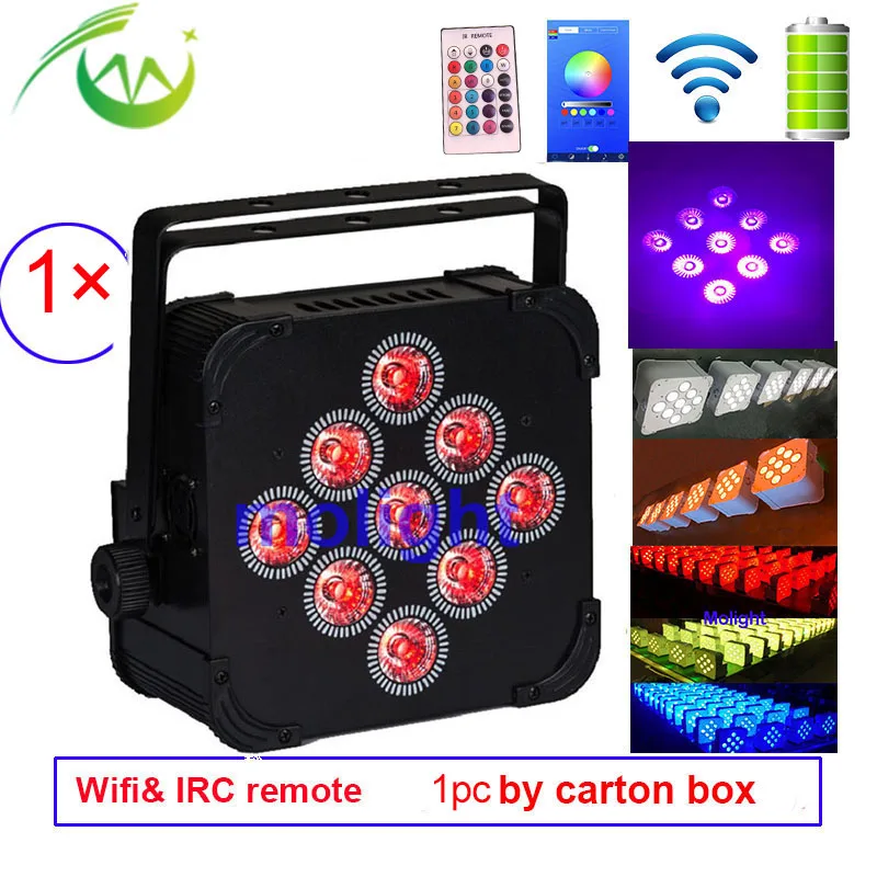 Фсветильник светодиодный с питанием от USB 9x18 Вт RGBWA UV 6 в 1 | Лампы и освещение