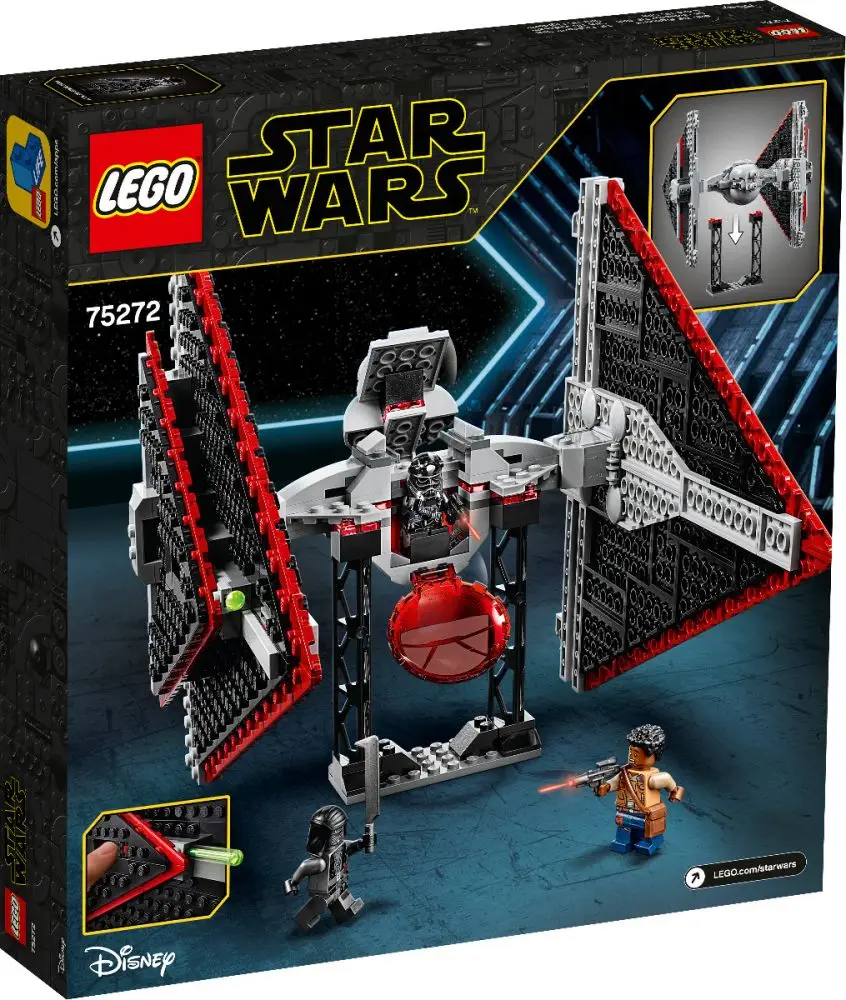 LEGO 75272 SITH TIE FIGHTER Звездные 