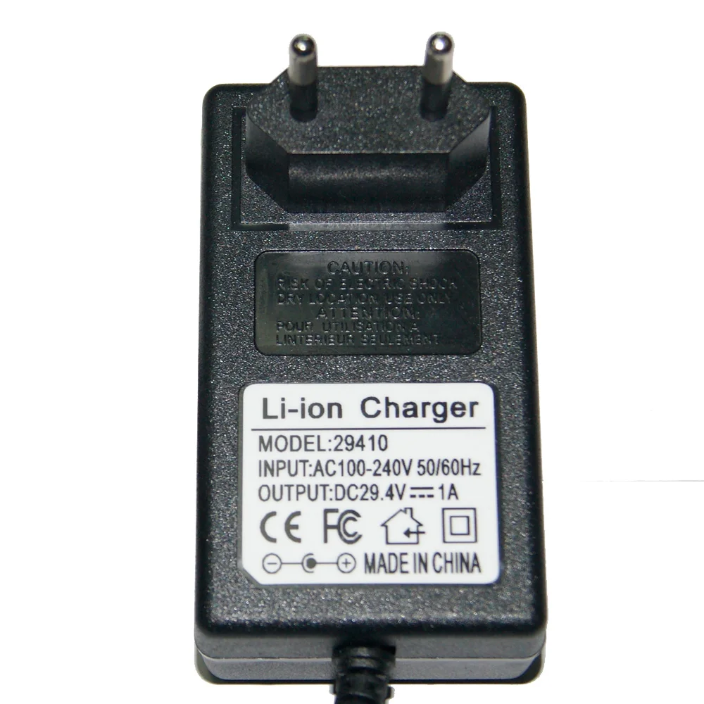 Зарядное устройство для Li-ion 29 4В (25 2В ) - 7S 0 4А используется зарядки аккумуляторов