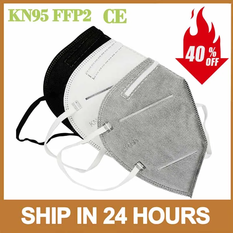 Маска для лица Kn95 FFP2 маски KN95 фильтр маска защиты от пыли ffp2mask рта FFP3|Маски| |