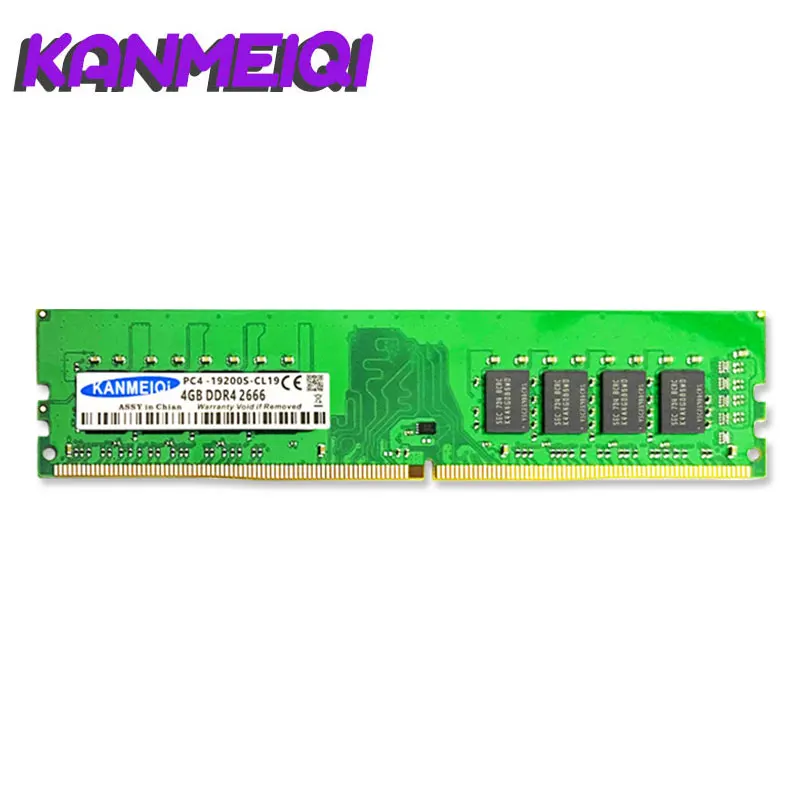 

ОЗУ KANMEIQi DDR4 4/8/16 ГБ, 2400/2666/3200 МГц