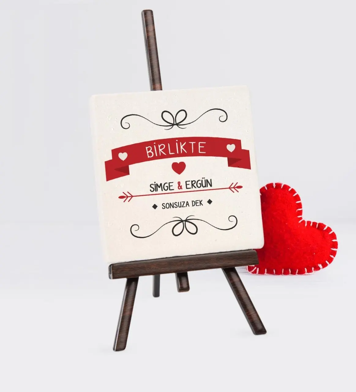 

Personalized Valentine's Day Design Şovaleli Natural Stone-46