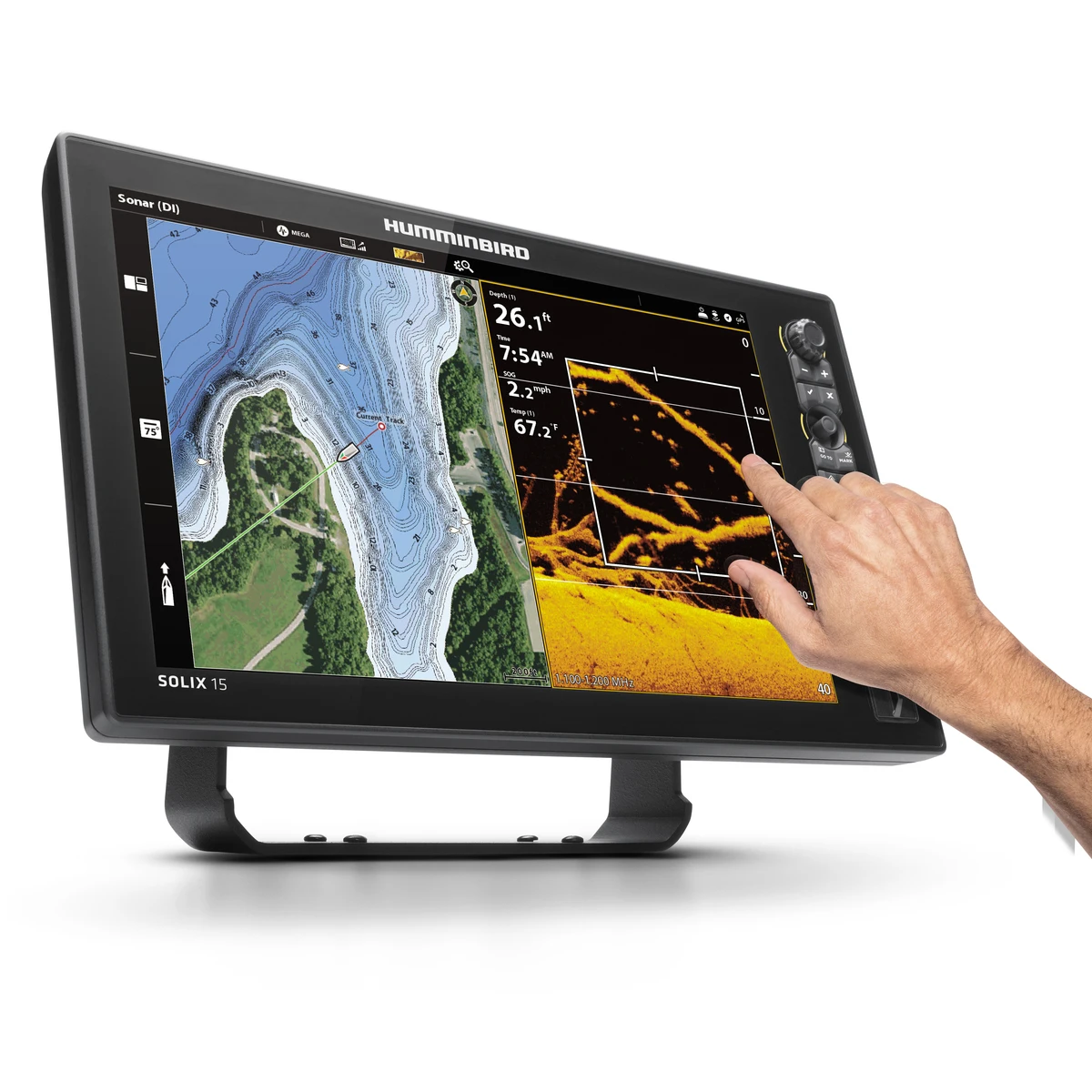 Эхолот HUMMINBIRD Solix 15 CHIRP Mega SI+ G2|Рыболокаторы| |