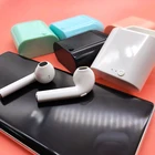 Оригинальные i7s Mini TWS беспроводные наушники Bluetooth 5,0, наушники-вкладыши, наушники с микрофоном, зарядная коробка, Внутриканальные наушники PK Mini-2