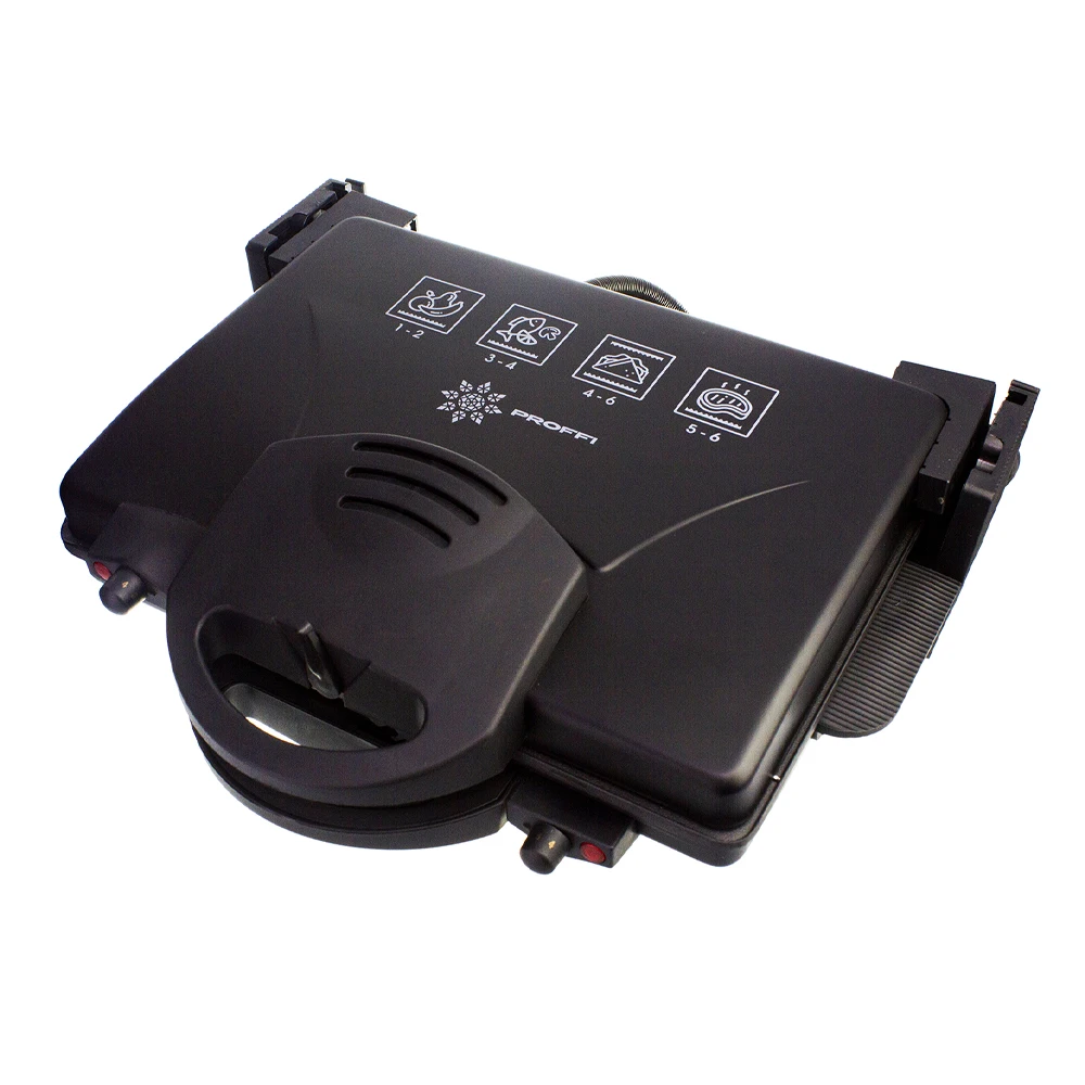 Grill electric powerful proffi 6 modes black for home. | Бытовая техника