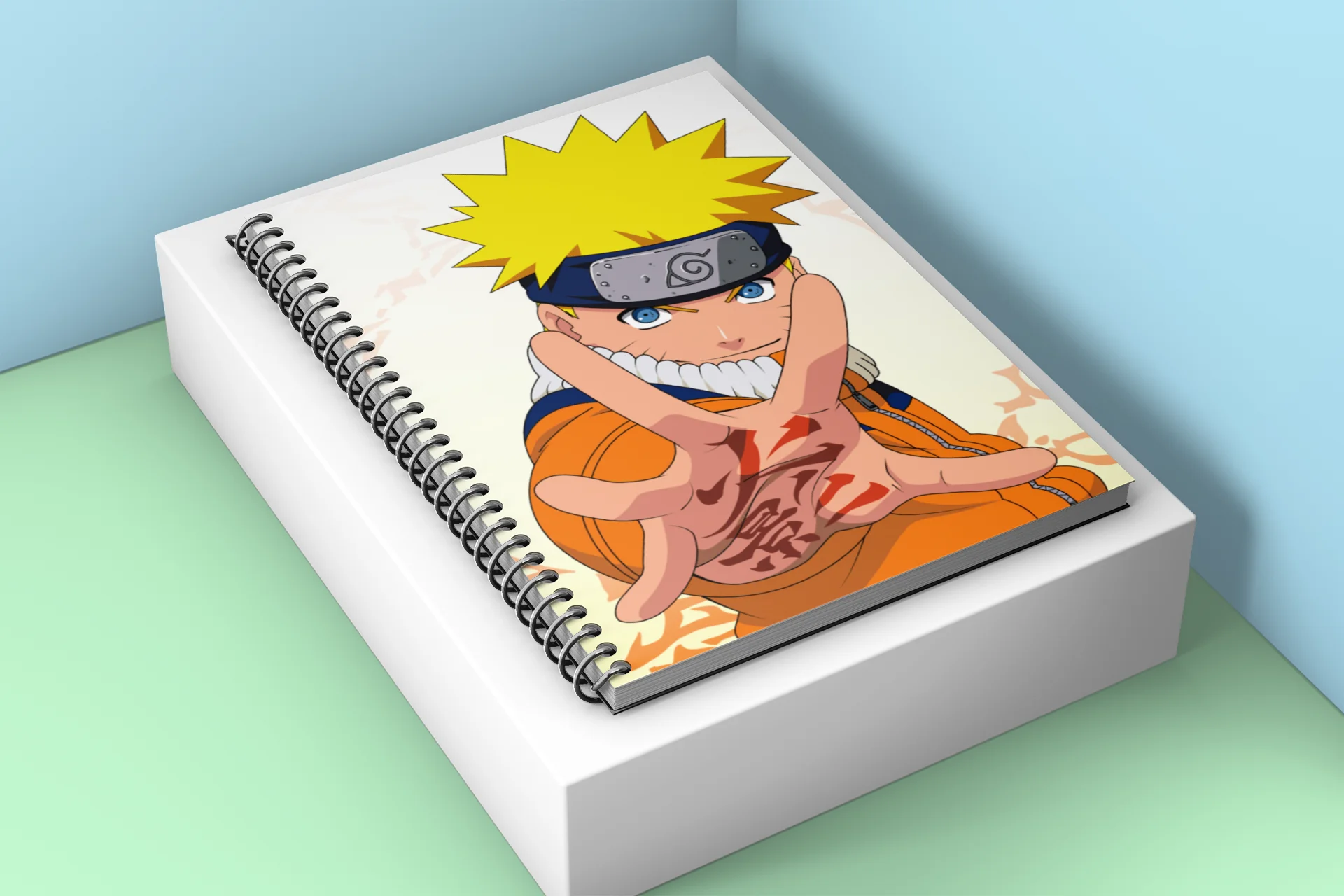 Скетчбук для рисования аниме Наруто блокнот записей канцелярия Naruto nb7 |