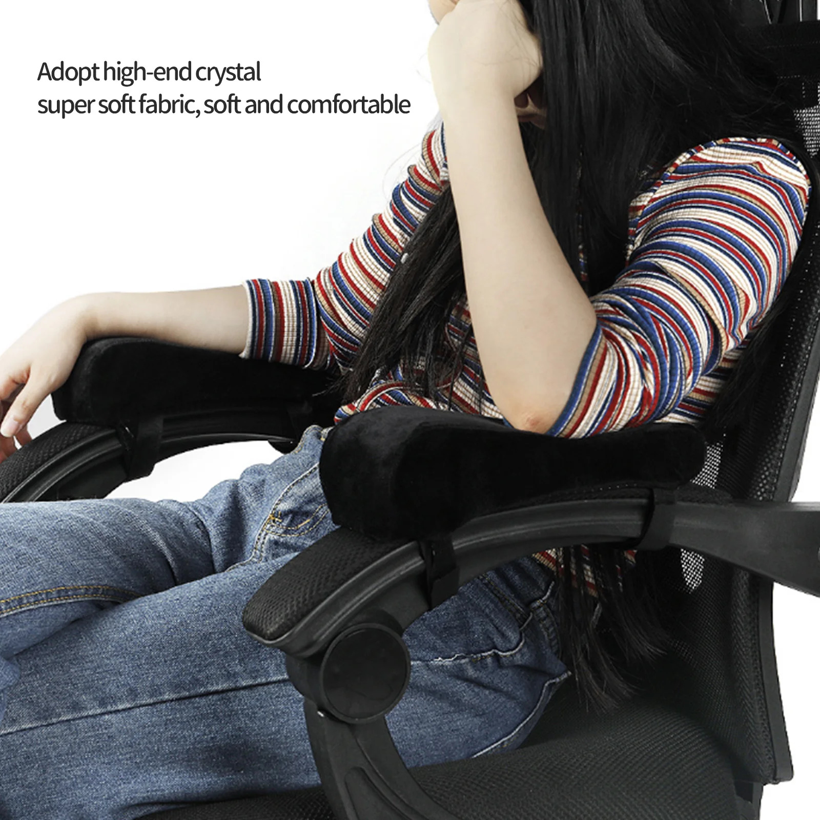 Подушки-подлокотники для сброса давления на офисное кресло 2 шт. удобные мягкие