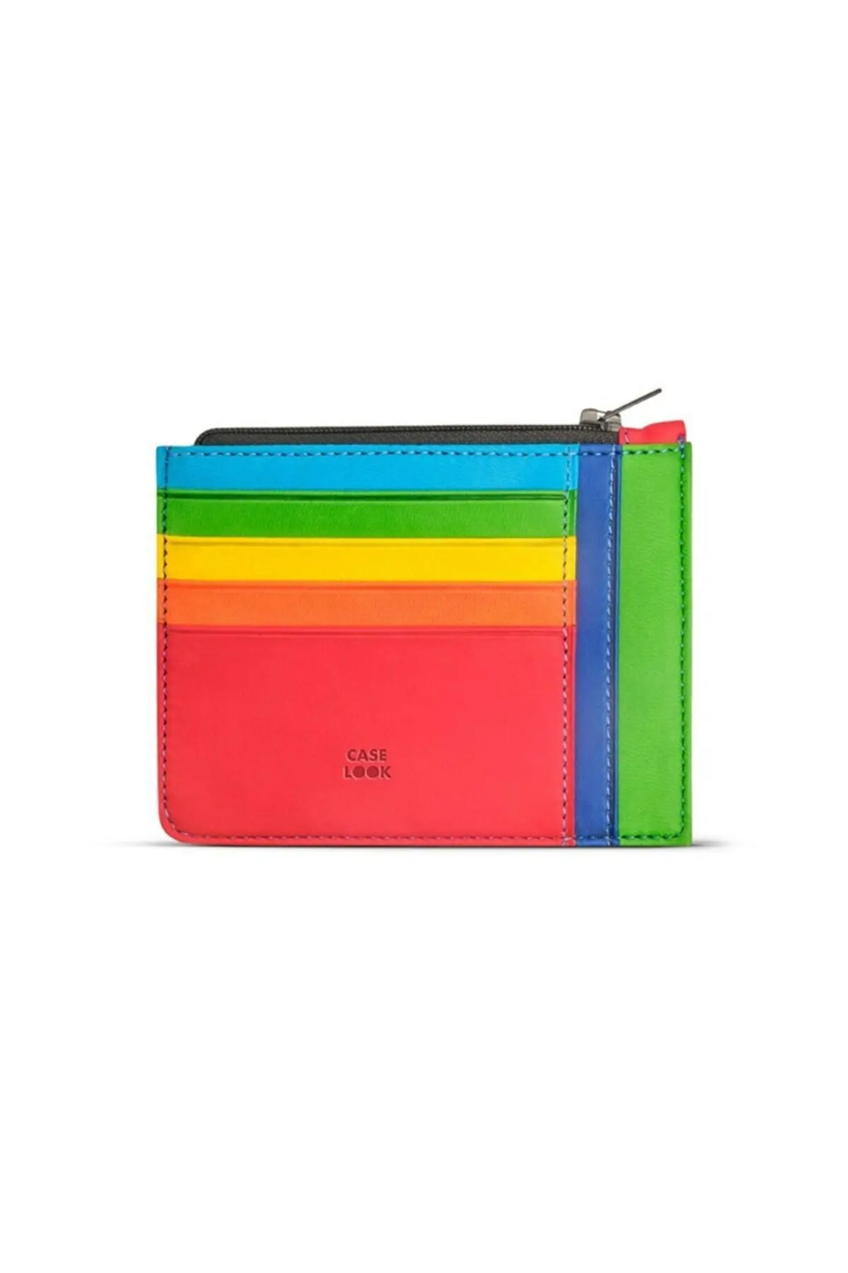 

Mahtor Unisex Card Holder Wallet Men's and Women's Money Bag Durable PU Leather Special Design Zipper