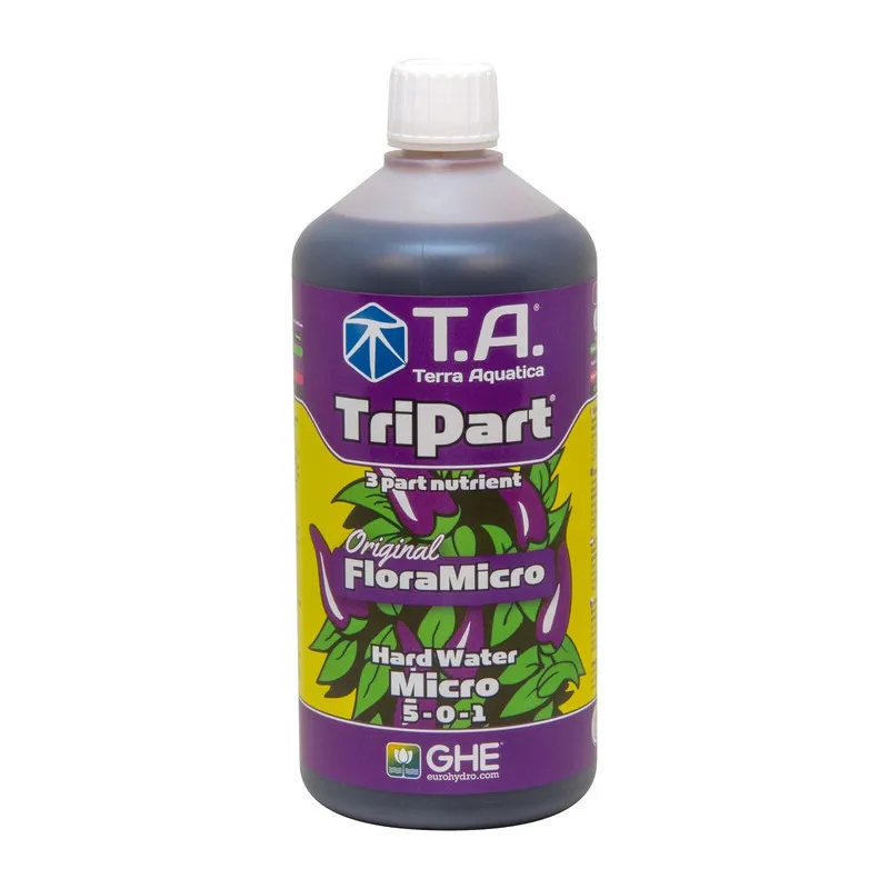 Удобрения TriPart Micro HW (для жесткой воды) 0.5 L Terra Aquatica (GHE) | Дом и сад