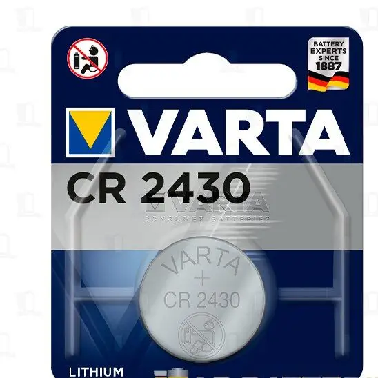 Батарейка Varta ELECTRONICS CR2430 BL1 Lithium 3V (6430) (1/10/100) power element battery | Электроника