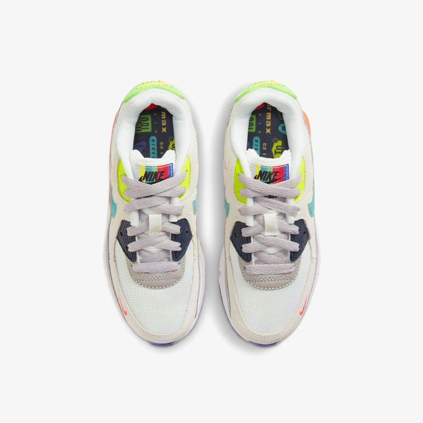 Кроссовки Nike Air Max 90 EOI детские спортивная обувь черные DA5716-001 для мальчиков и