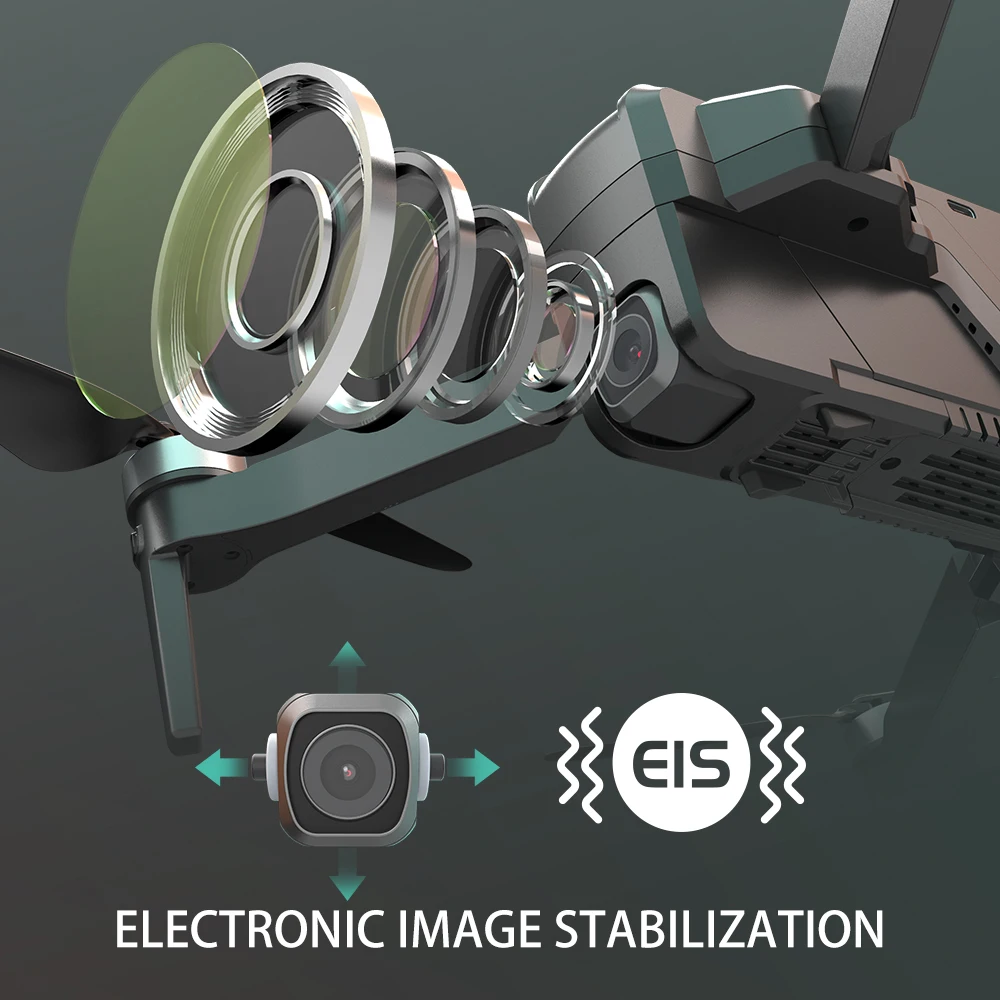 MJX B12 Профессиональный беспилотный летательный аппарат EIS Func GPS 4K 5G цифровая