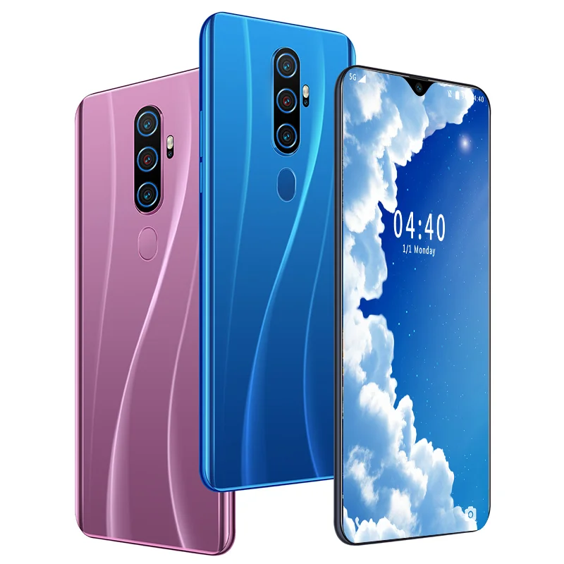 

A82 5G Mobile Phone 6.7"inch Arc Edge Capacitance Screen 8+512GB 3D Gradient Glass Back Cover Intelligent Awaken Face Unlock