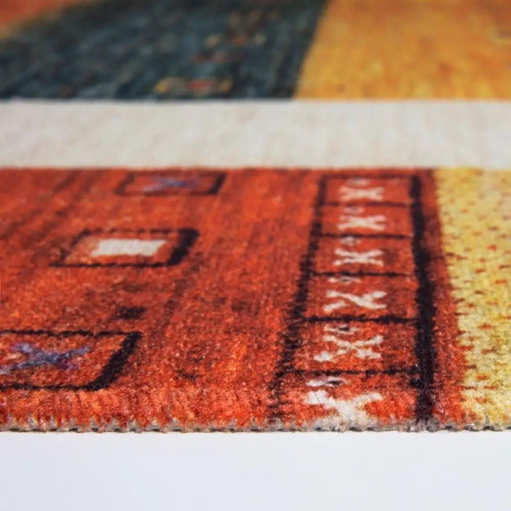 

NONKI HOME DECORATION 3006 WASHABLE LIGHTWEIGHT ANTISLIP CARPET RUGS LIVING ROOM