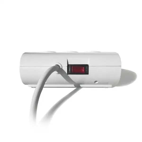 Розетка питания 5 розеток С переключателем Ewent EW3935 1 м 2 x USB A 2500 Вт белый|Сетевые