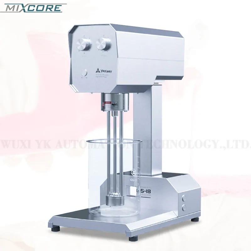 LR-5 Lab Electric Lifting Working Heads Replaceable Homogenizer High Shear Mixer For Detergent Production