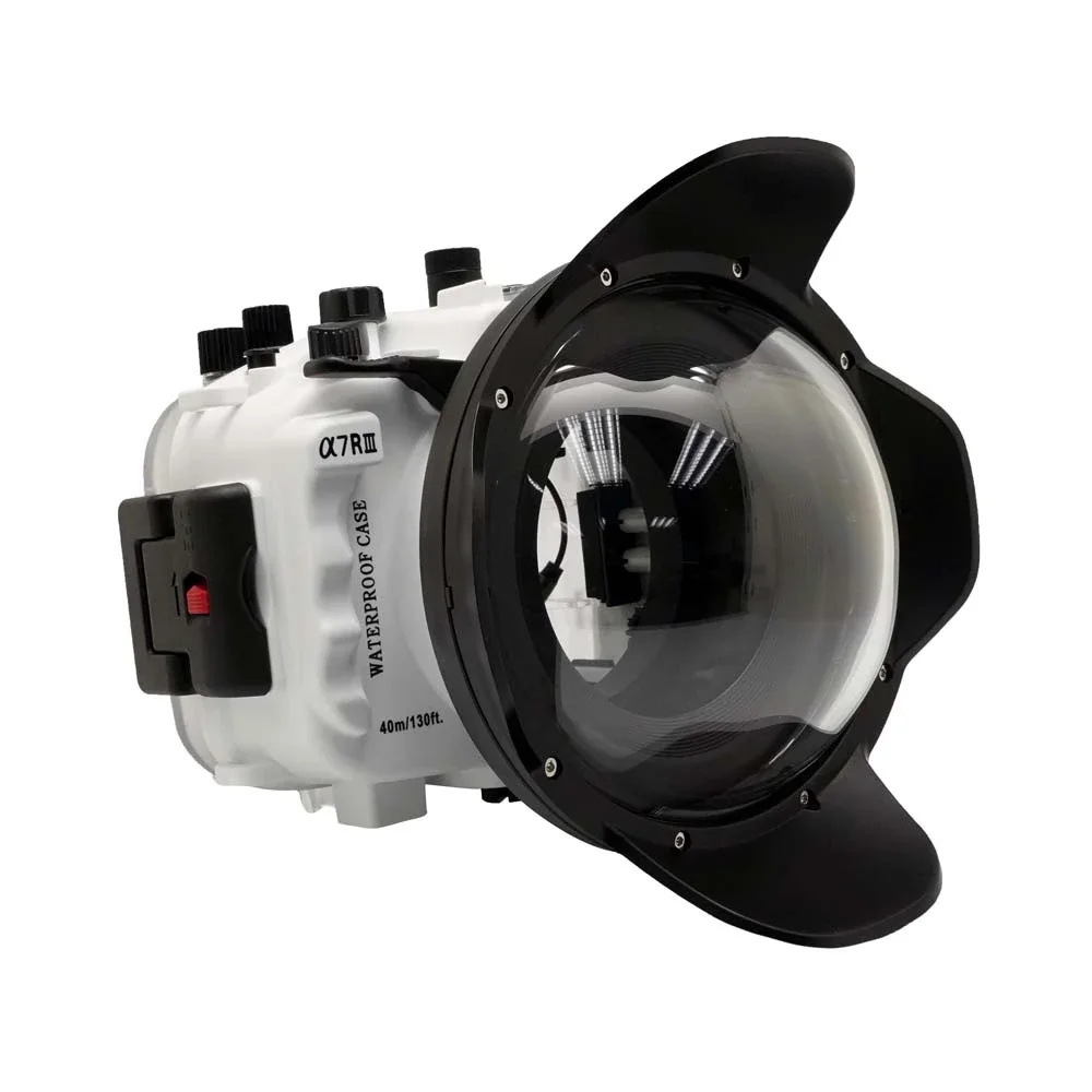 

Seafrogs FE12-24mm f4g camera housing kit with 6" Dome port (Including standard port) for Seafrogs Sony A7 III A7M3 A7R3 A7III