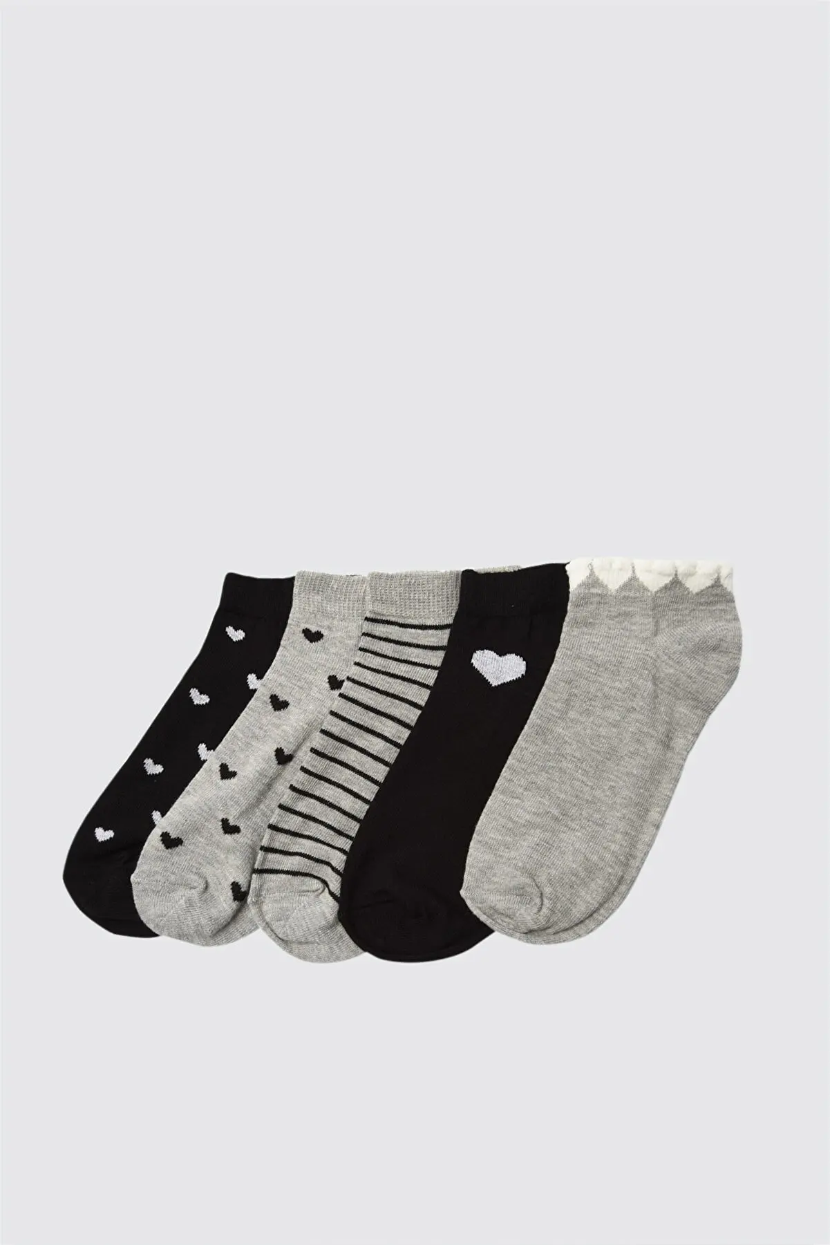 

Gray Knitted Socks