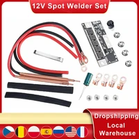 12v spot welder set portable battery spot welding storage machine diy pcb circuit board for 18650 26650 32650 tools part