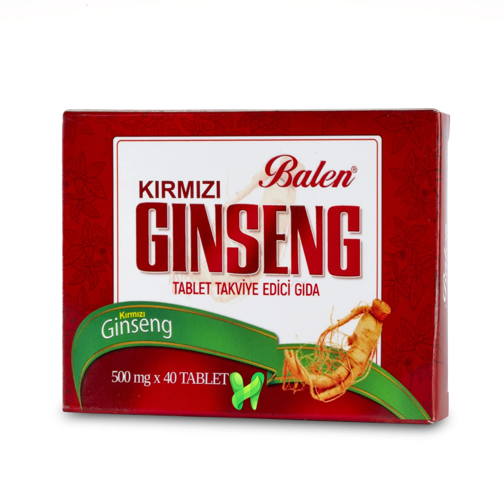 

Korean Red Ginseng, for More Energy, and for better Sexual Ability, Thinking Skills, and Health, 40 Tablets, 500 mg