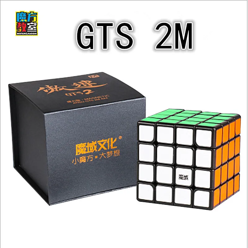 Магнитный магический куб Moyu AoSu GTS2 M 4X4X4 GTS 2 м 4x4 головоломка кубики для