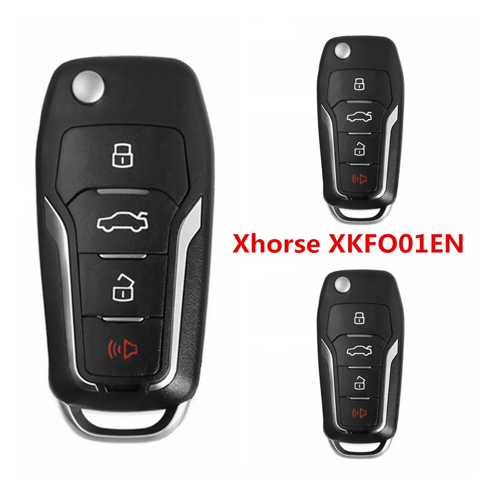 Универсальный пульт дистанционного управления для автомобиля Xhorse XKFO01EN 2/5/10 шт. VVDI