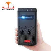 byintek p20 mini travel portable pico smart android wifi 1080p tv led dlp projector with battery for mobile smartphone 4k cinema