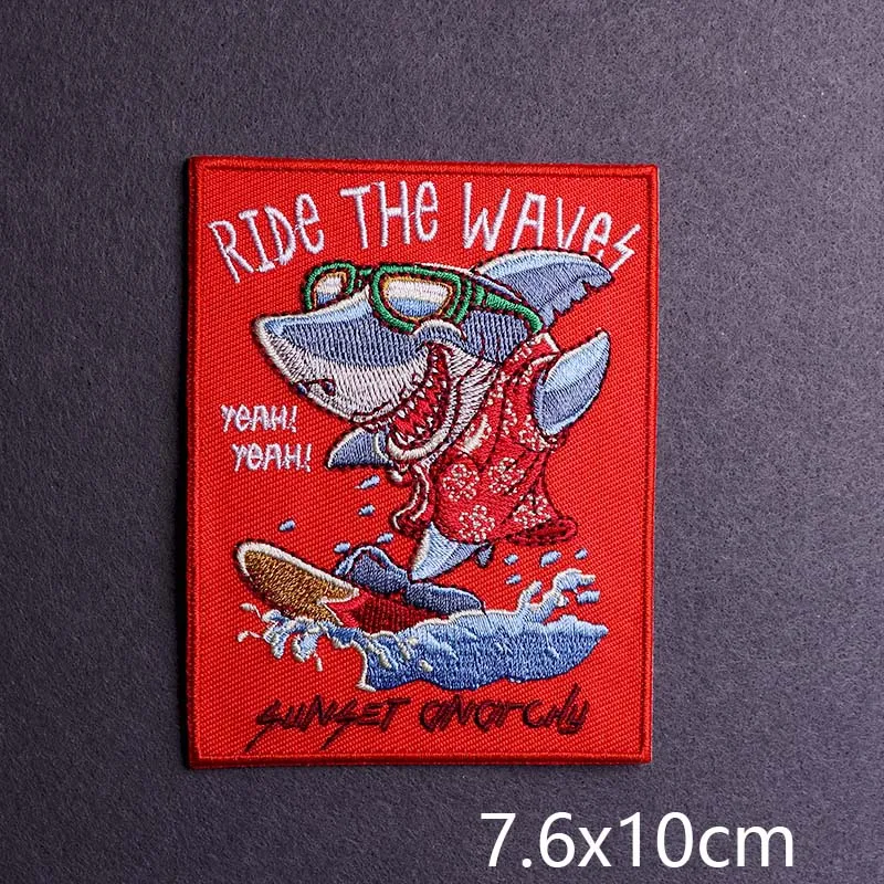 DJ заплатка &quotмедведь&quot Apeman патчи с вышивкой термоклейкие на одежду музыкальные