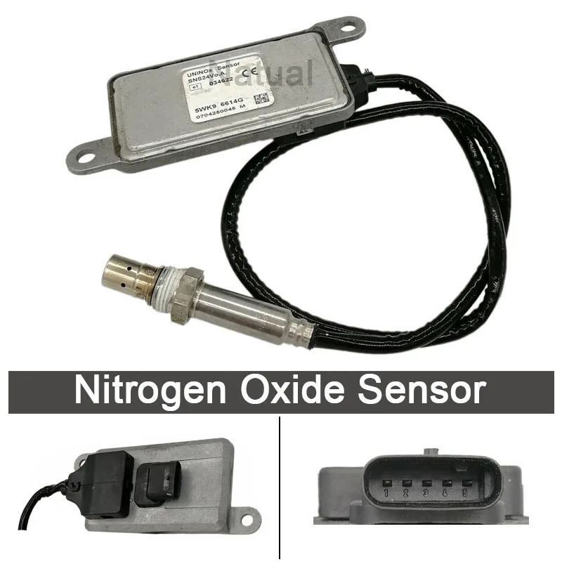 

24V Geniune Nitrogen Oxides Nox Sensor 5WK96614G 5WK9 6614G For Volvo B6 B7 B9 B10 B12 8500 8700 9700 9900 bus